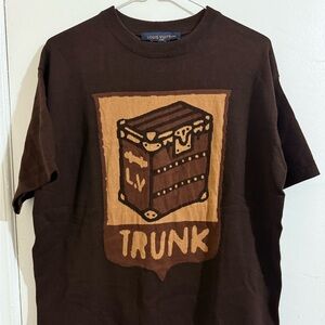 LOUIS VUITTON 2010s patterned intarsia t shirt